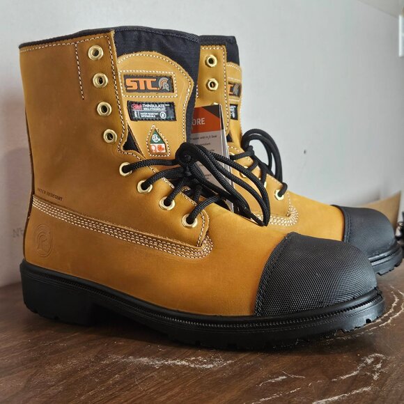 Men's STC Hardcore Waterproof Safety Work Boots - Picture 3 of 4